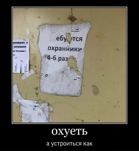 Охранники ебутся 4–6 раз