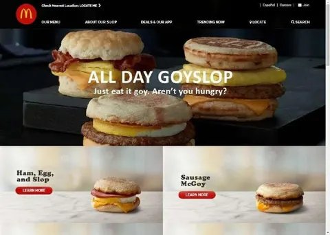 All Day Goyslop McDonald's