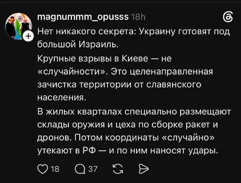 Конспирологический пост об Украине