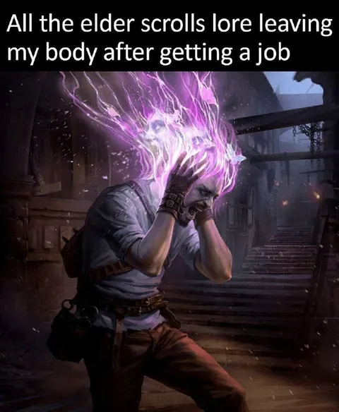 Elder Scrolls Lore Leaving My Body