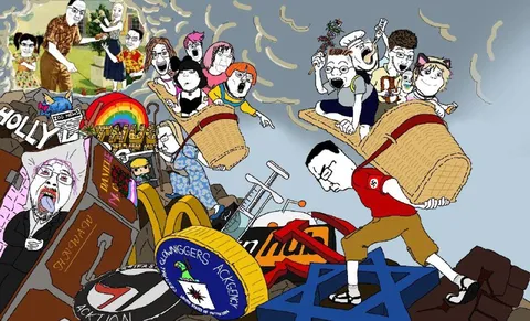 Surreal Basket Chaos