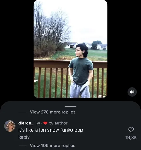 Jon Snow Funko Pop Lookalike