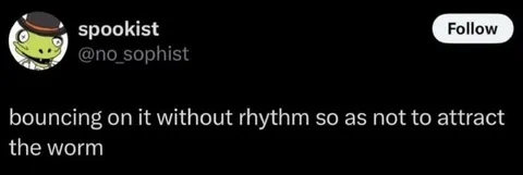 Bouncing Without Rhythm to Avoid the Worm