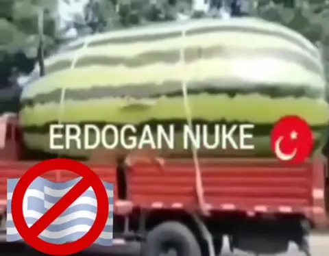 Erdogan Nuke Watermelon Truck