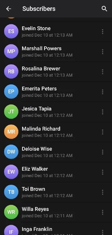 Bots Flooding the Subscriber List