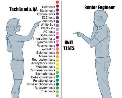 Senior Engineer Only Does Unit Tests