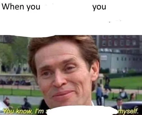 When You Recognize Yourself