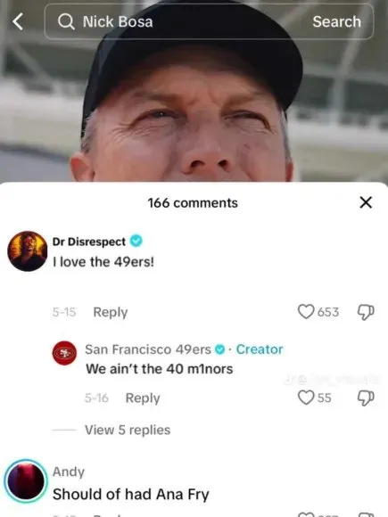 49ers Versus the 40 Minors