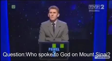 Who Spoke to God on Mount Sinai?