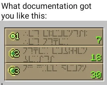 Documentation Made You Glitch
