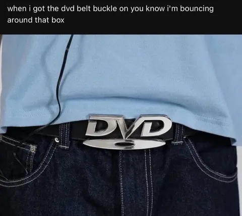 DVD Belt Buckle Bounce