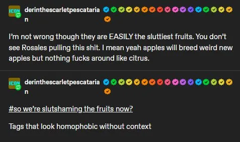 Slutshaming the Fruits