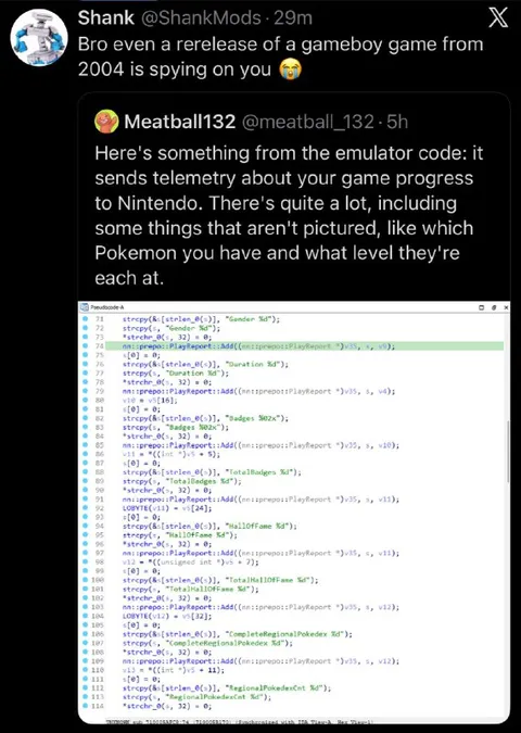 Even Game Boy Games Spy on You