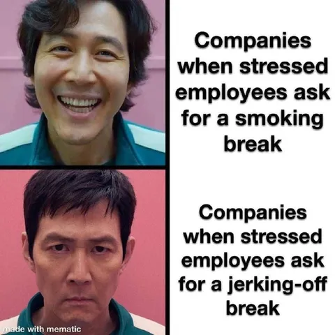 Companies Reject Jerk-Off Breaks
