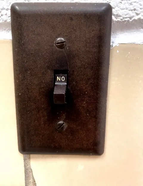 The Light Switch Says No
