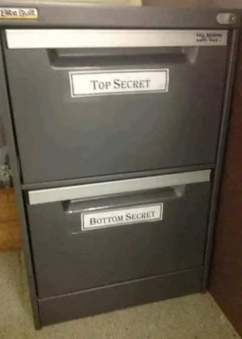 Top Secret Bottom Secret
