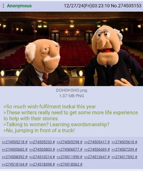Isekai Writers Need Life Experience