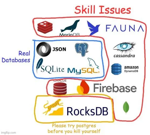 Database Skill Issues Chart