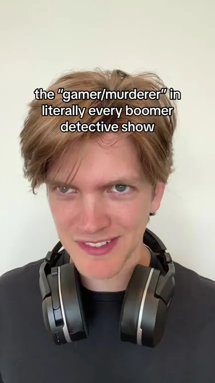 Gamer Murderer in Detective Shows