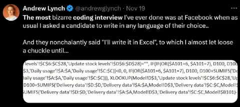 Writing It in Excel