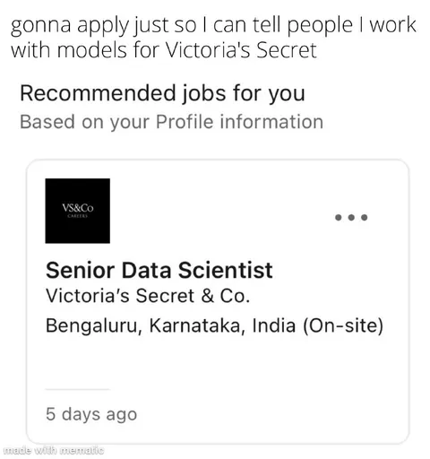 Victoria's Secret Data Scientist