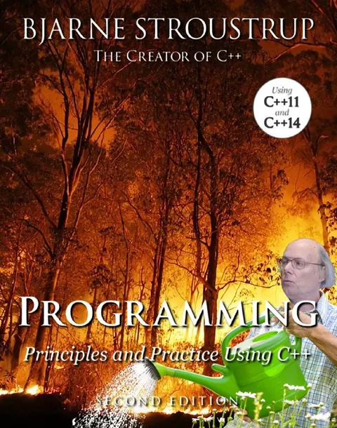 Bjarne Stroustrup Programming Parody