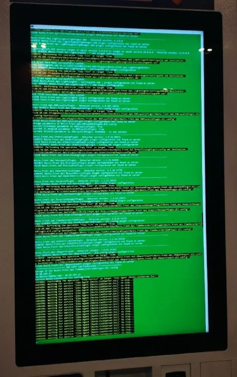 Endless Service Restart Warnings