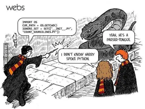 Harry Potter Speaks Python