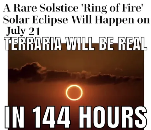 Terraria Eclipse in 144 Hours