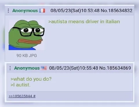 I Autist Italian Driver Joke