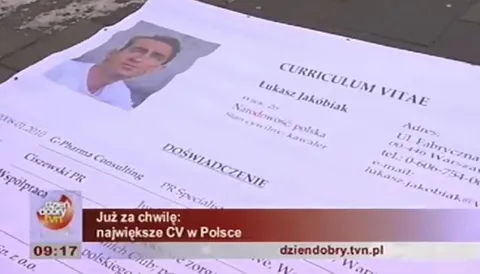 Największe CV w Polsce