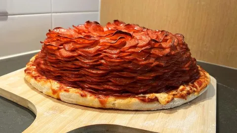 Пицца из бесконечной пепперони