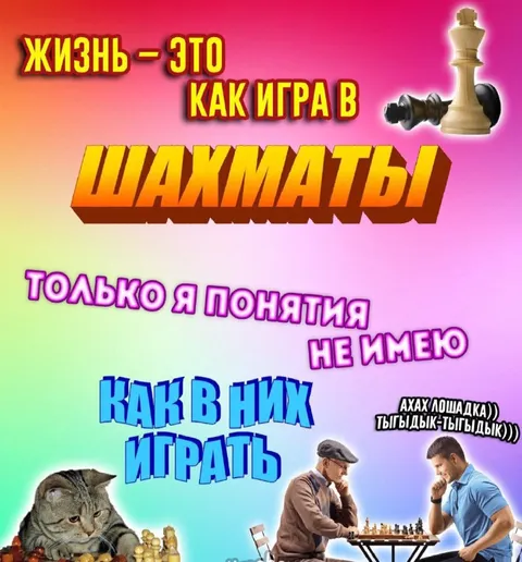 Жизнь как игра в шахматы