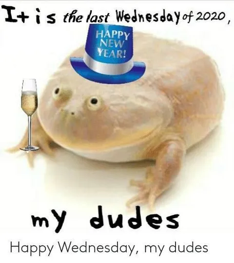 Last Wednesday of 2020