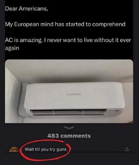 European Discovers Air Conditioning