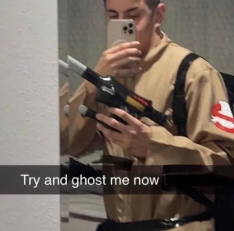 Try and ghost me now