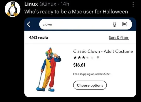 Mac User for Halloween