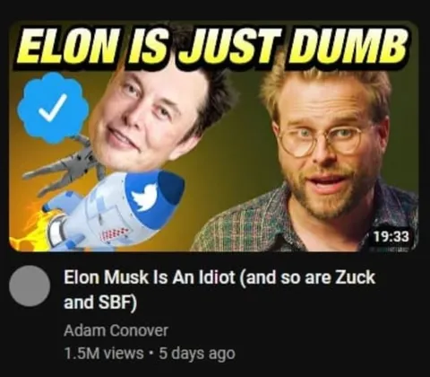 Elon Is Just Dumb