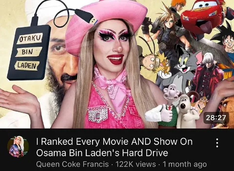 Osama Bin Laden's Otaku Hard Drive