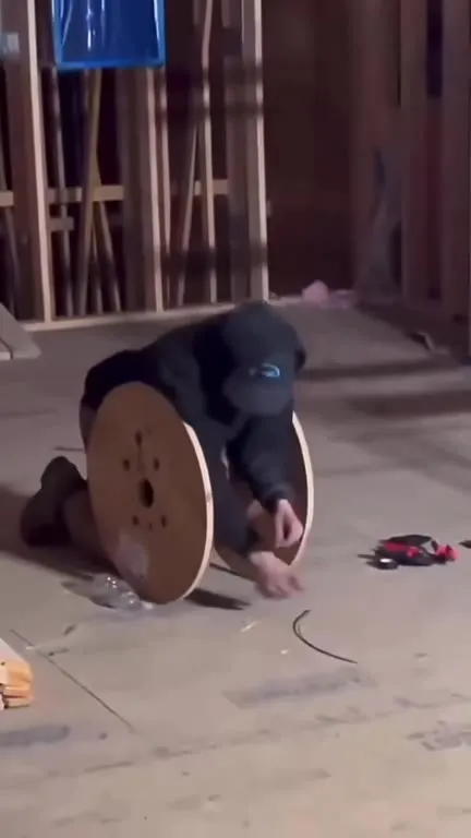 Неудачная попытка встать из катушки