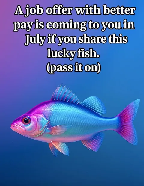 Lucky Fish Job Offer
