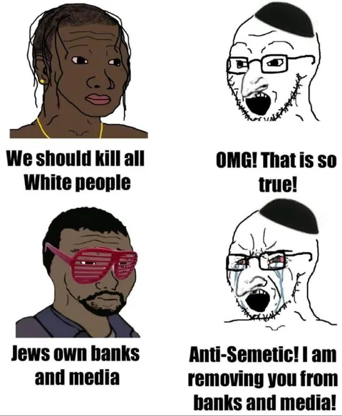 Wojak Hypocrisy About Hate