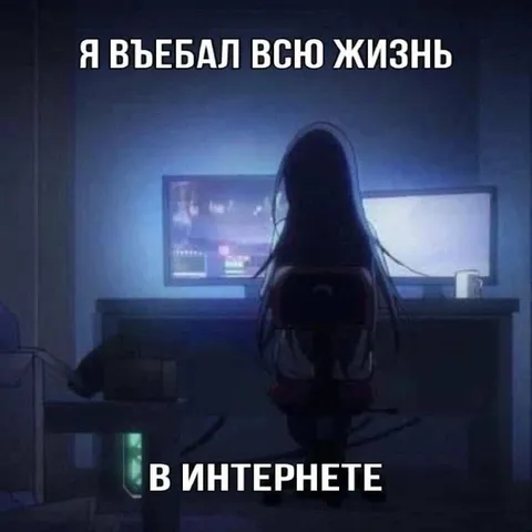 Я в интернетe всю жизнь