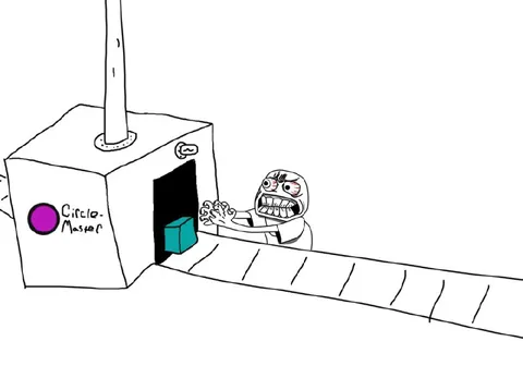 Rage Guy Wants the Cube