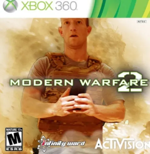 Modern Warfare 2 Xbox 360 Cover