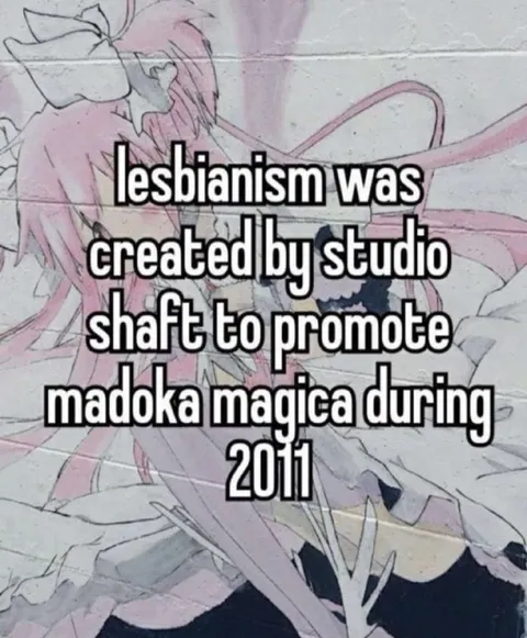 Studio Shaft Created Lesbianism