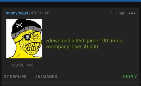 Download a $60 Game 100 Times