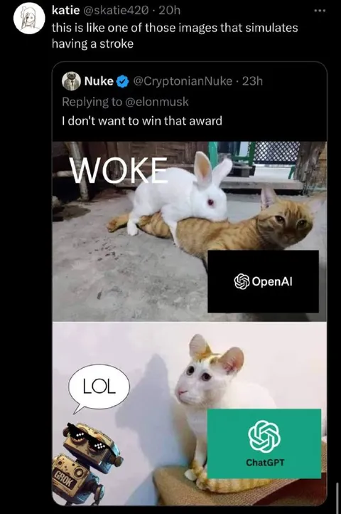 Woke Rabbit and ChatGPT Mouse