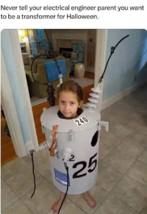 Electrical Engineer Transformer Costume