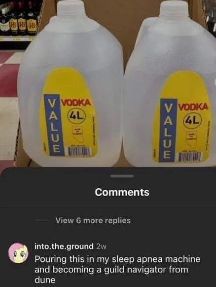 Vodka Sleep Apnea Machine